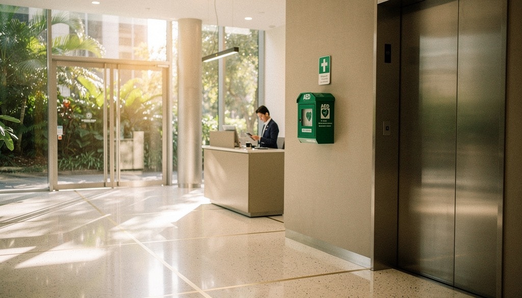Brisbane Office Buildings and AEDs: A Property Manager's Guide