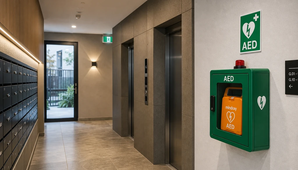 AEDs in Perth CBD Multi-Tenant Offices: Who's Responsible, and Where the Device Goes