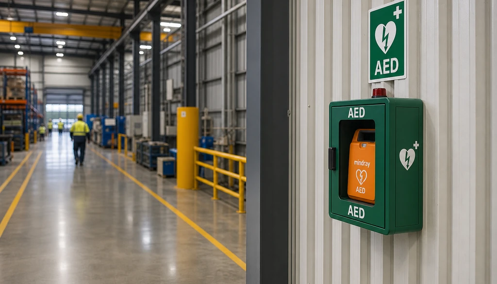 AEDs in Industrial Workplaces: Why Electrocution Risk Tips the Scale in Victoria