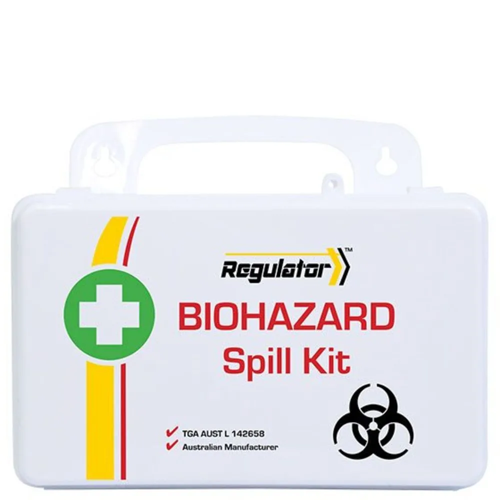 REGULATOR Biohazard Plastic Spill Kit 13 x 21 x 7.5cm, photo 1 of 2