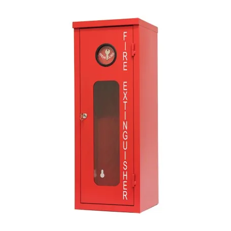 Metal Fire Extinguisher Cabinet, Lockable, for 9.0kg