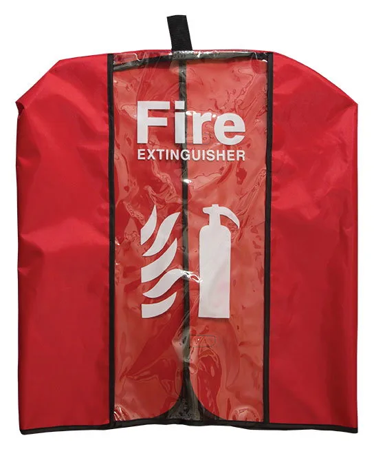 Clear Vinyl Fire Extinguisher Cover for 4.5kg Extinguishers
