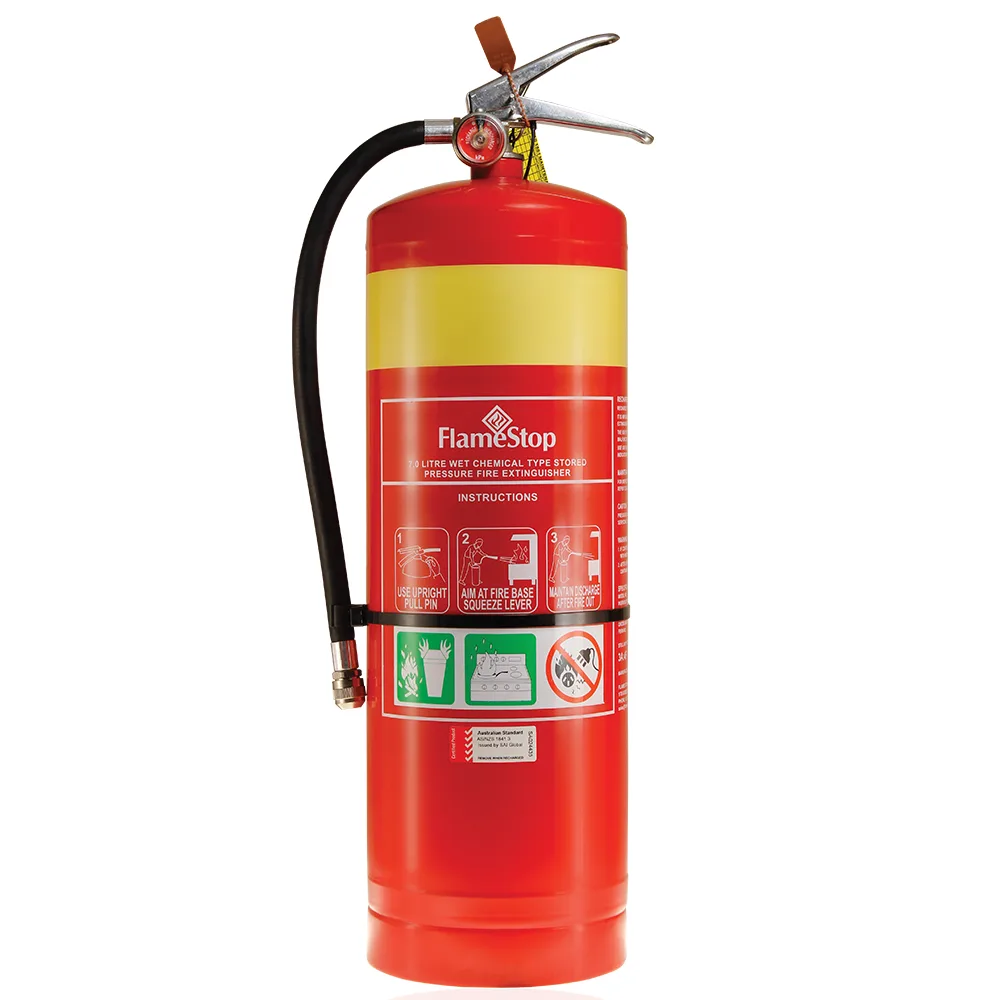FlameStop 7.0L Wet Chemical Fire Extinguisher