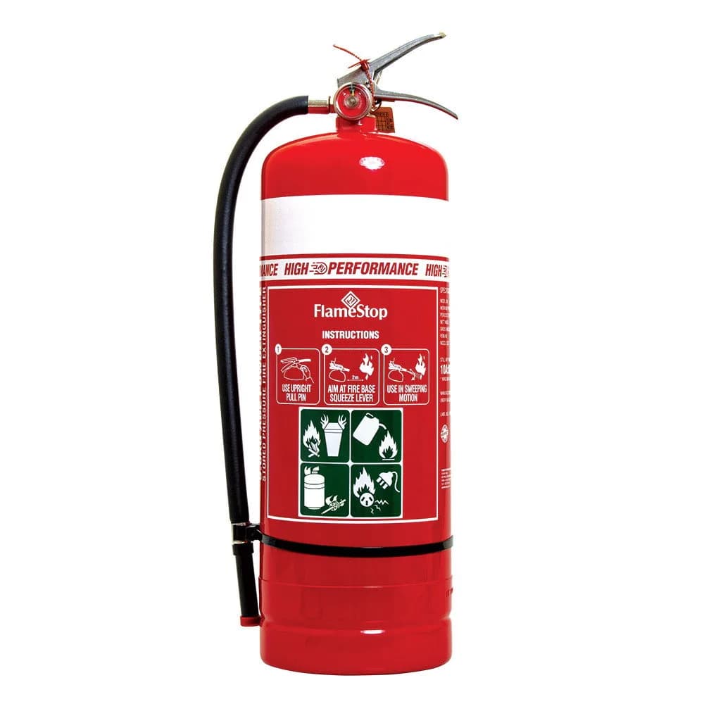 FlameStop 9.0kg ABE Powder Fire Extinguisher