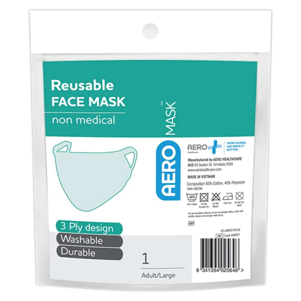 AEROMASK Reusable Face Mask, photo 1 of 2
