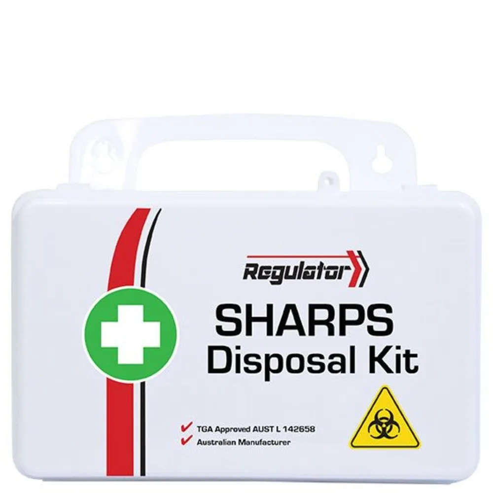 REGULATOR Sharps Disposal Kit 21 x 7.5 x 13cm, photo 1 of 2