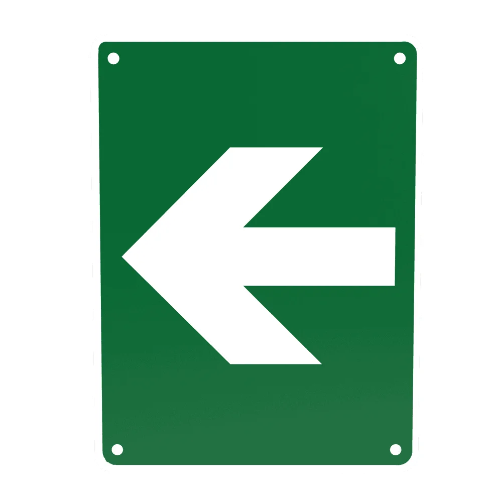 Directional Arrow Sign