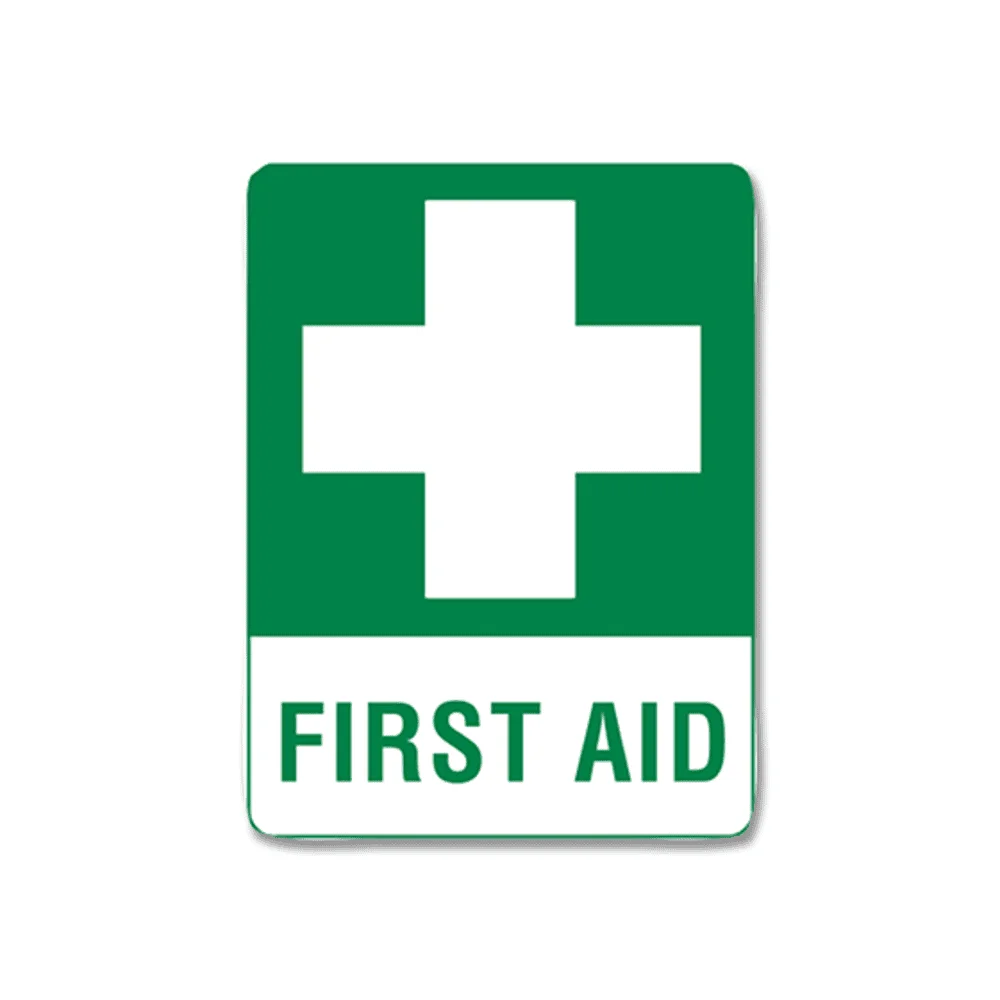 First Aid Sign (Small Metal)