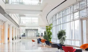 Adelaide corporate office building lobby