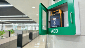 A Mindray AED Unit Installed at Adelaide Property